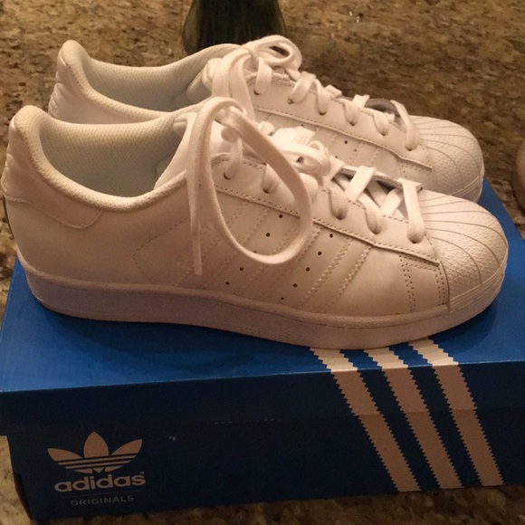 adidas superstar foundation all white